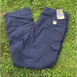 Carhartt FR Flame Resistant Canvas Cargo Pants Workwear Relaxed Fit‎ 40x32